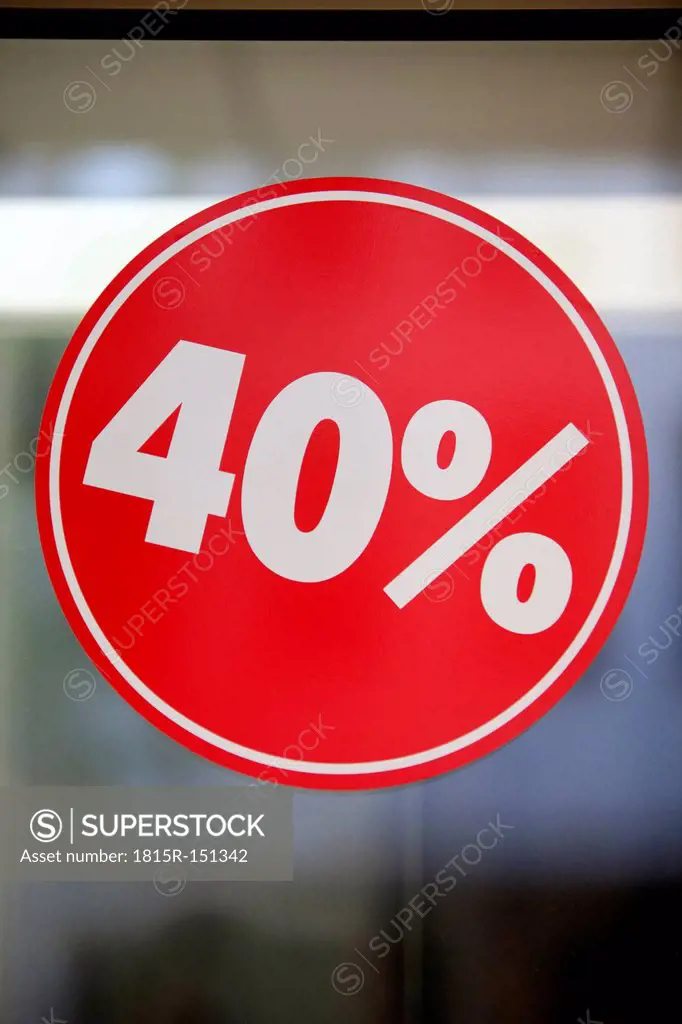 Special offer retail sign