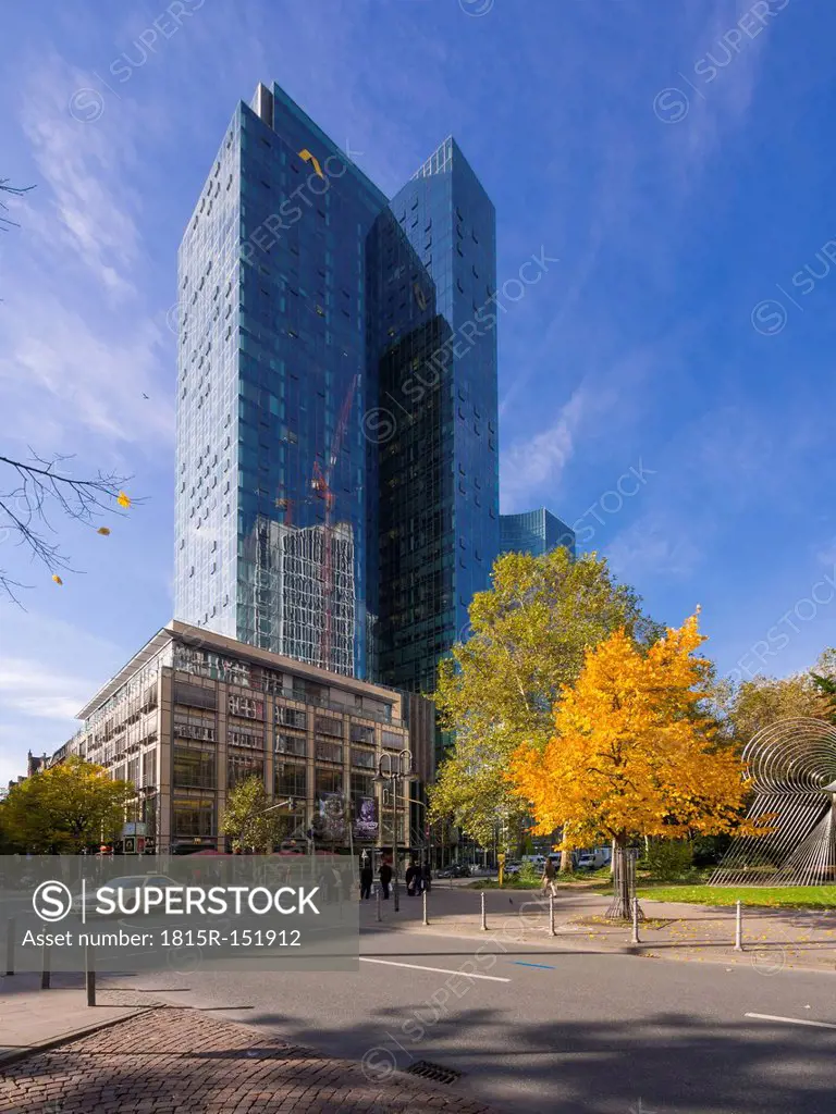 Germany, Hesse, Frankfurt am Main, Commerzbank building