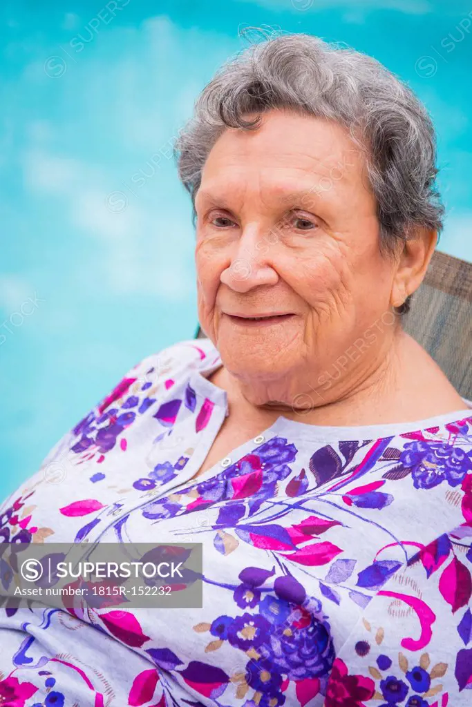 USA, Texas, Portrait of senior woman