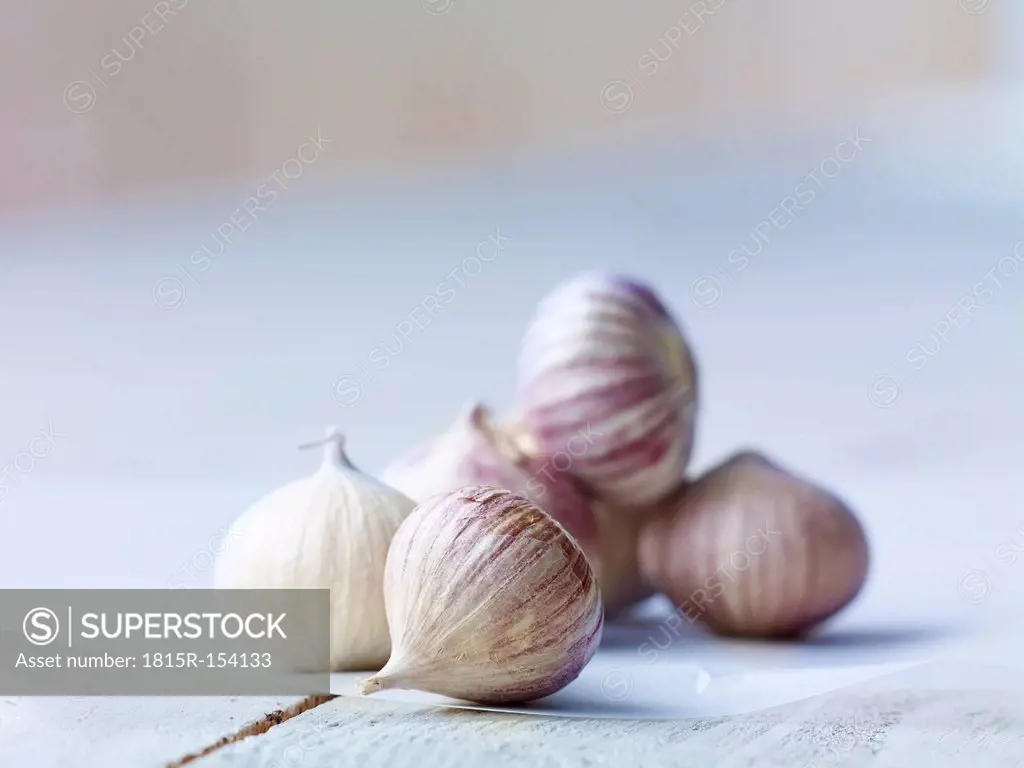 Asian garlic, studio shot