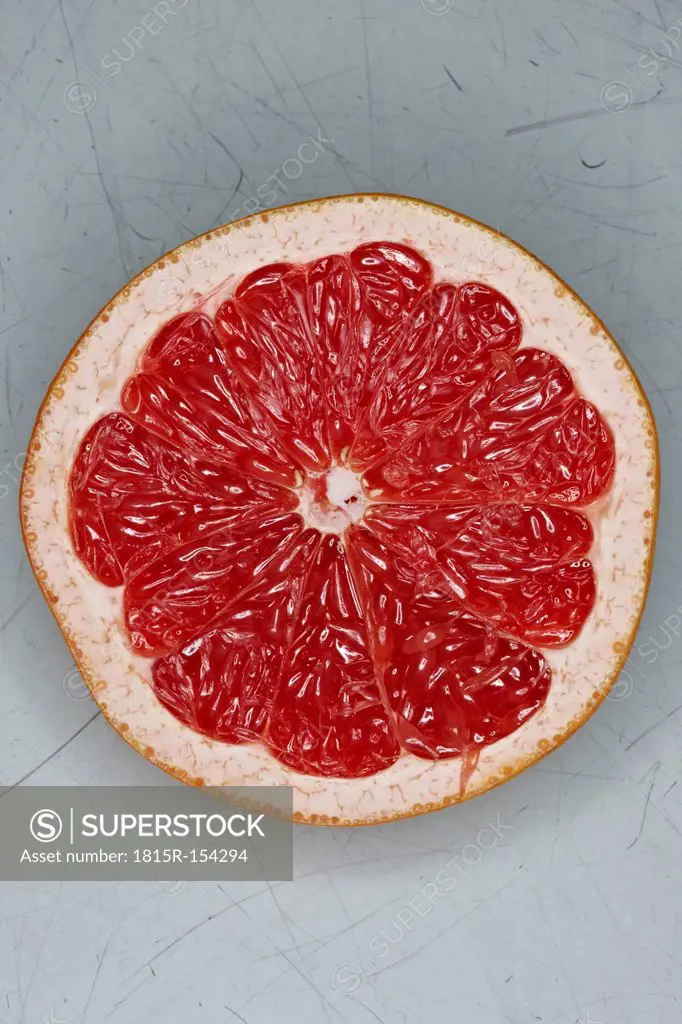Cross section of grapefruit