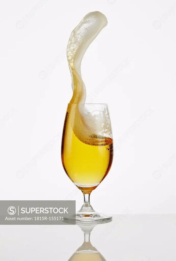 Beer in beer glass