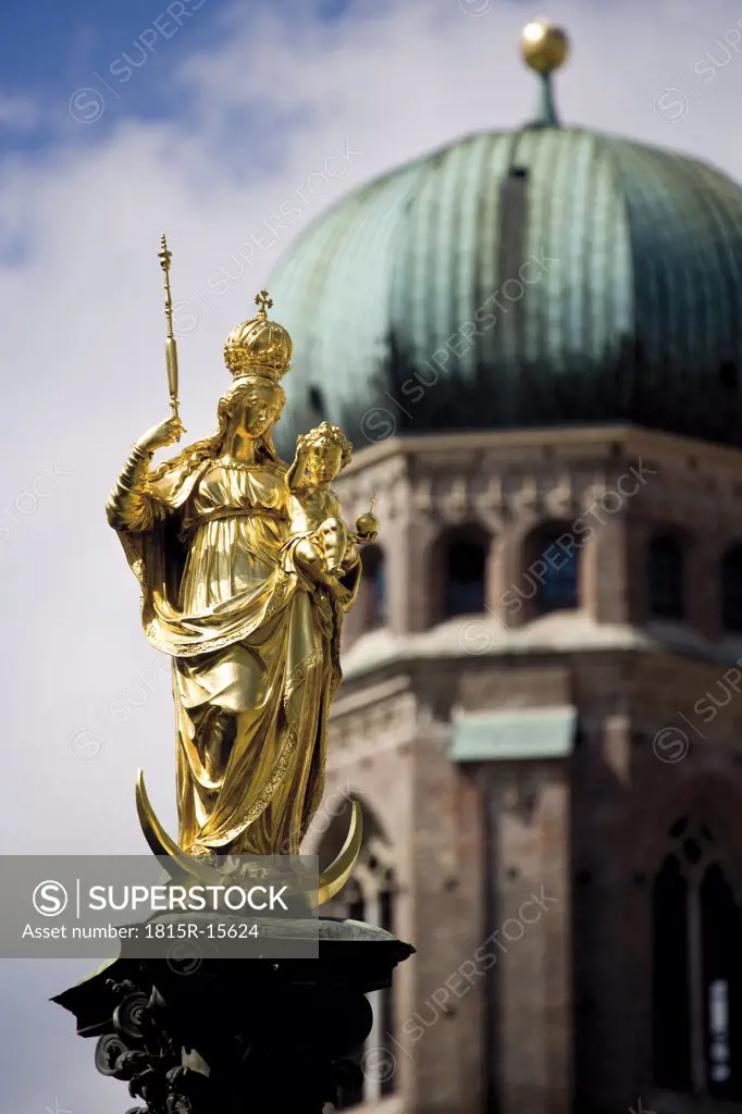 Germany, Bavaria, Munich, St Mary's Column