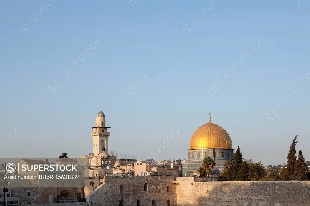 Israel, Jerusalem, Old town, Dome of the rocks