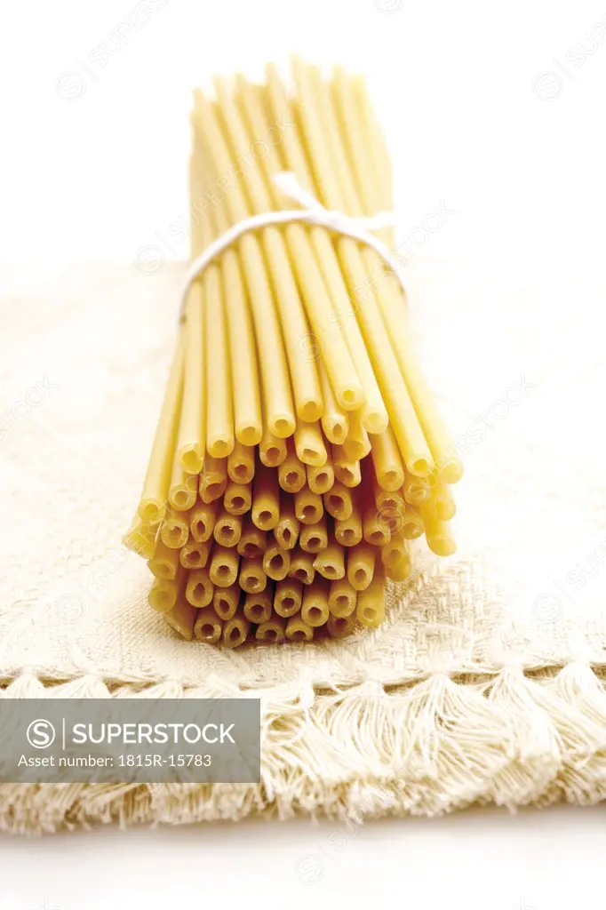Bunch of pasta, close-up