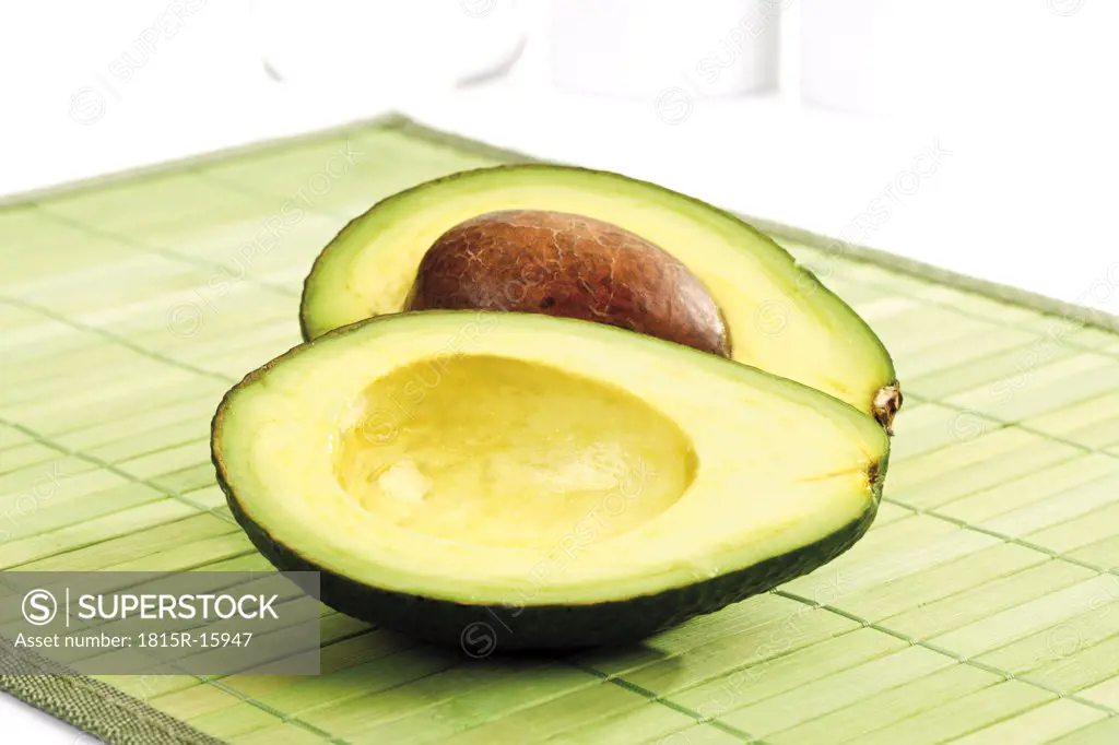 Avocado, cross section