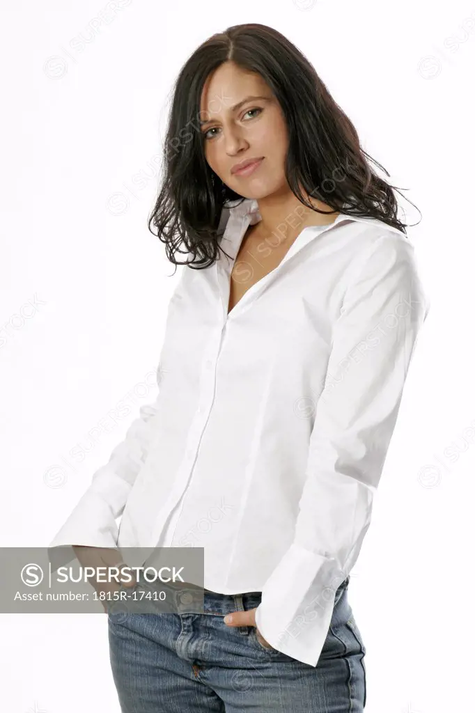 Young woman posing