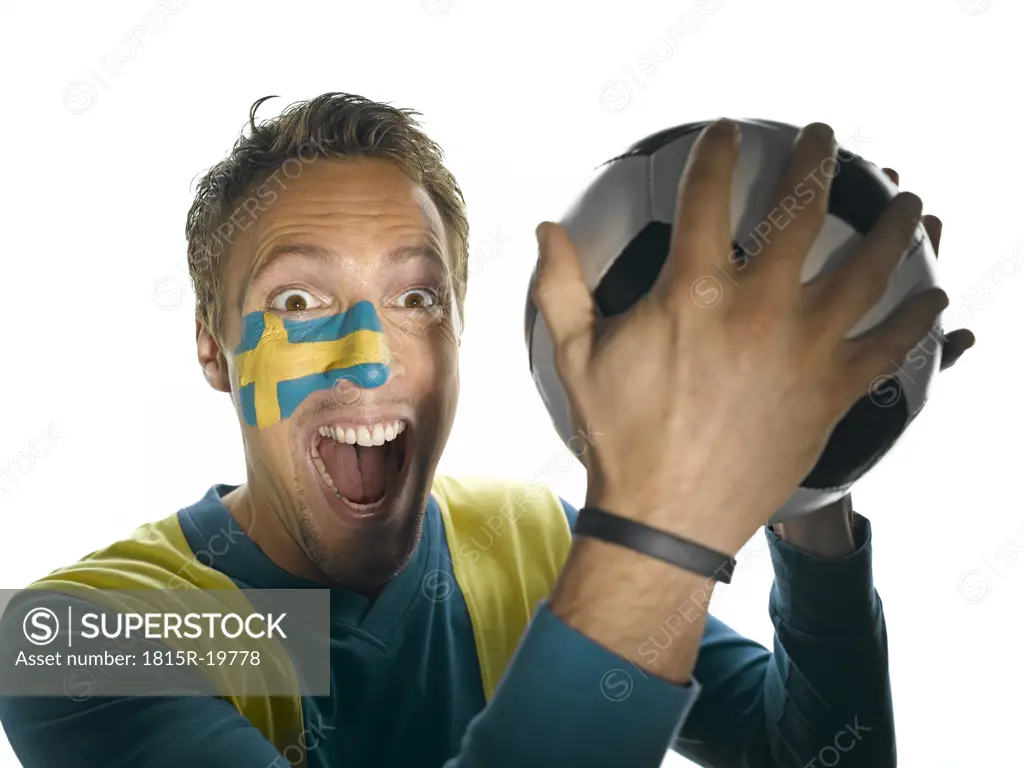 Swedish football fan