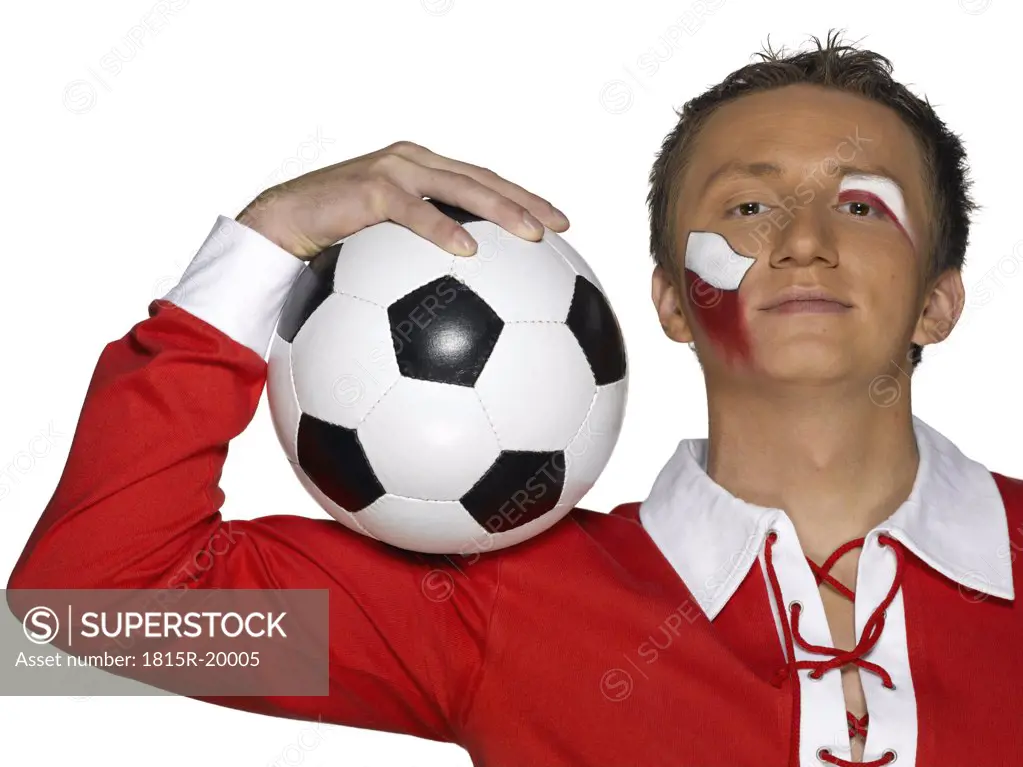 male soccer fan from Poland