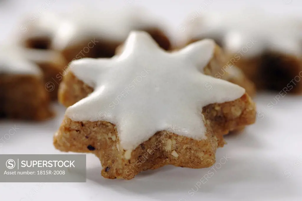 Christmas cookies with cinnamon, Zimtstern