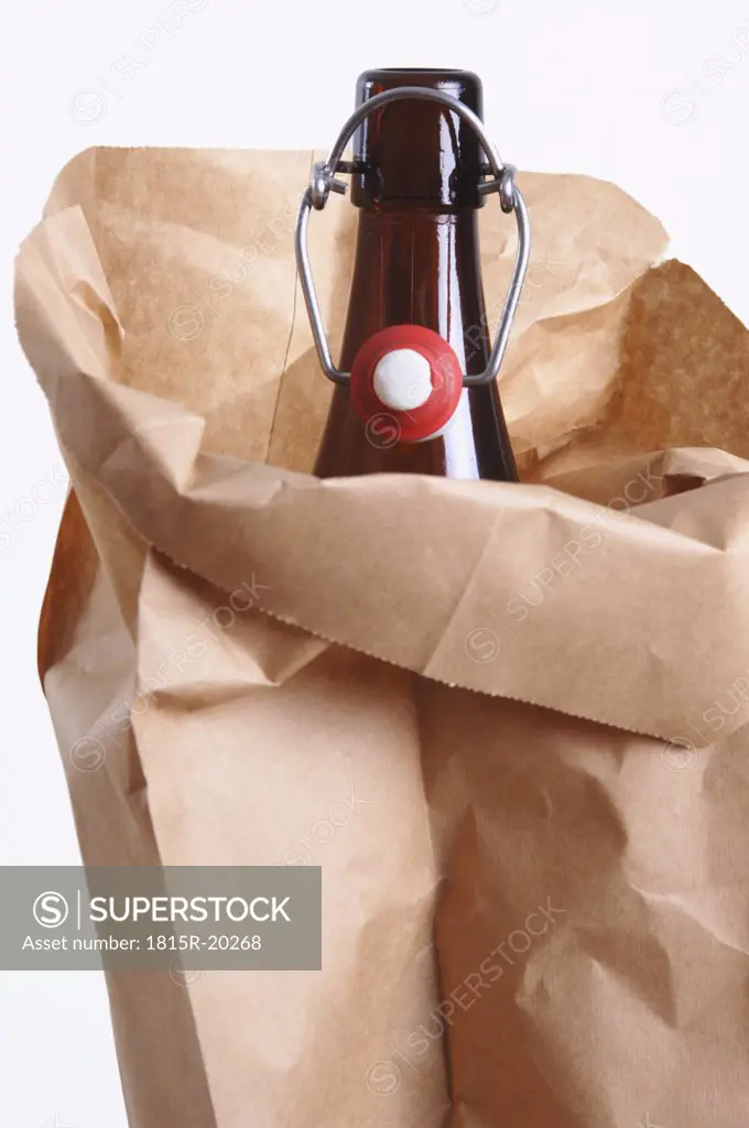 Bottle in paperbag