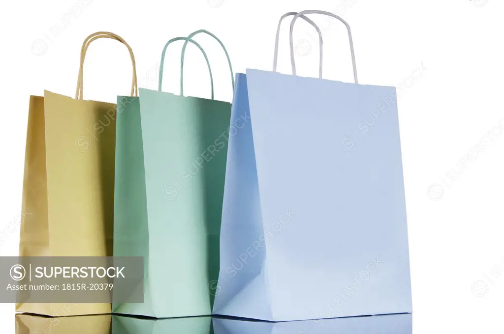 Shopping bags, close-up