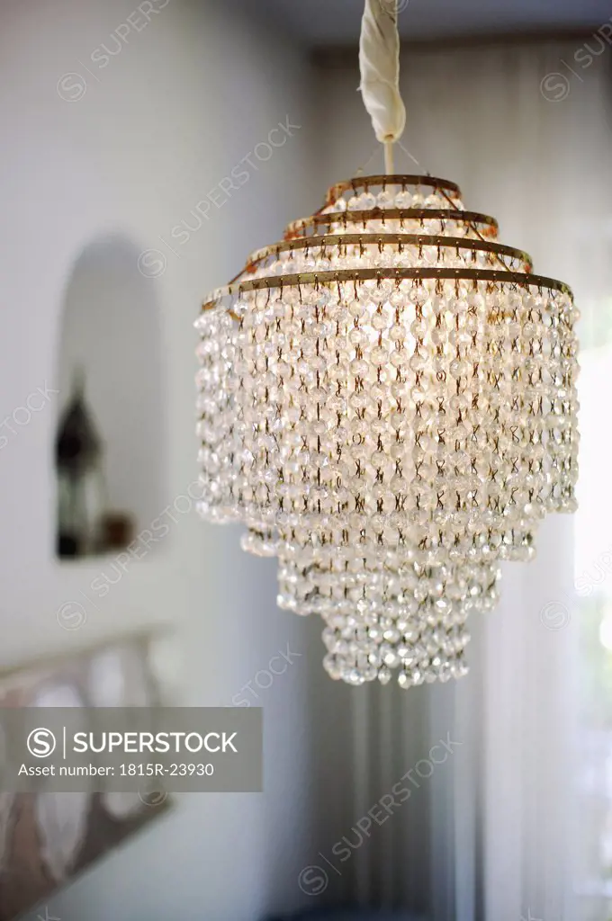 Art Nouveau-Lamp, close-up