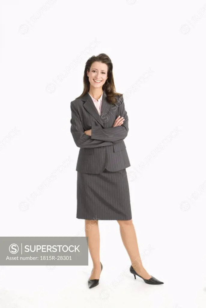 Businesswoman, arms crossed