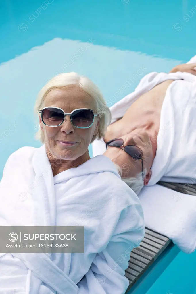 Germany, Senior Couple relaxing