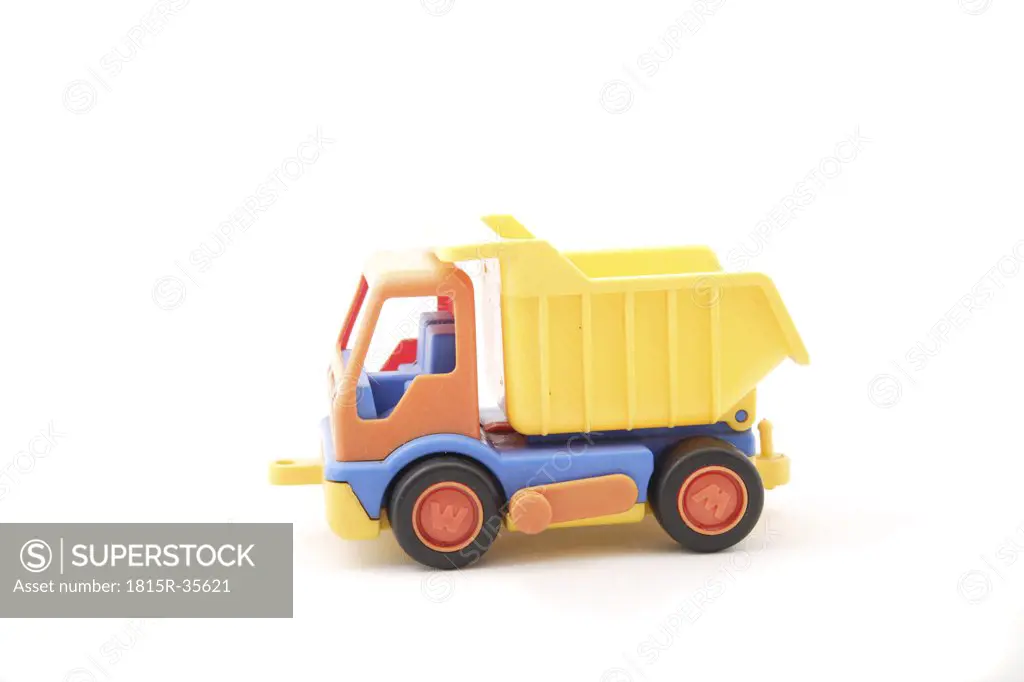 Toy truck, close-up