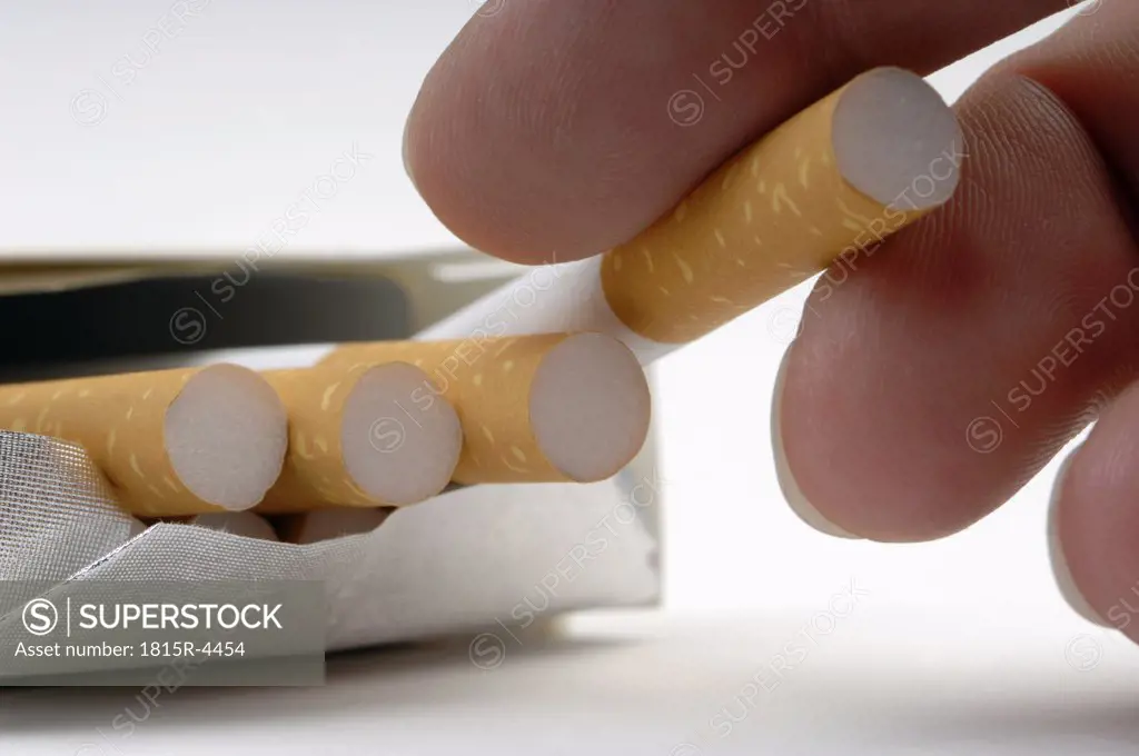 Cigarettes, close-up