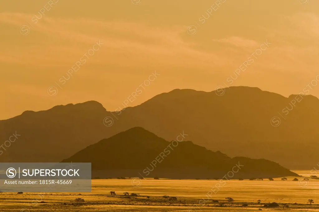 Africa, Namibia, Tirasberge, Landscape