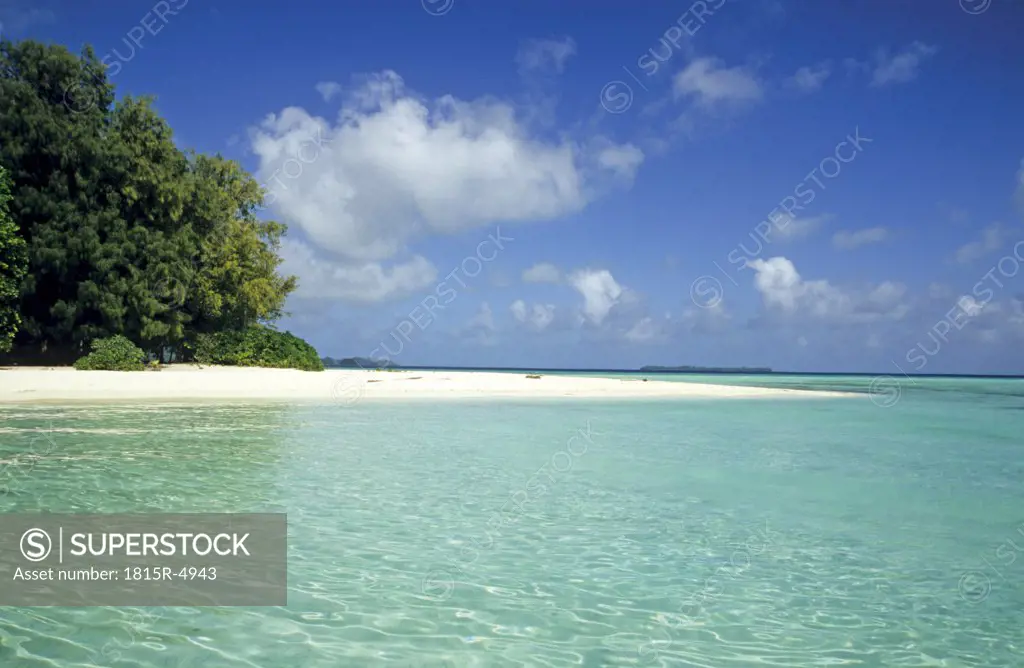 Micronesia, Palau islands, beach