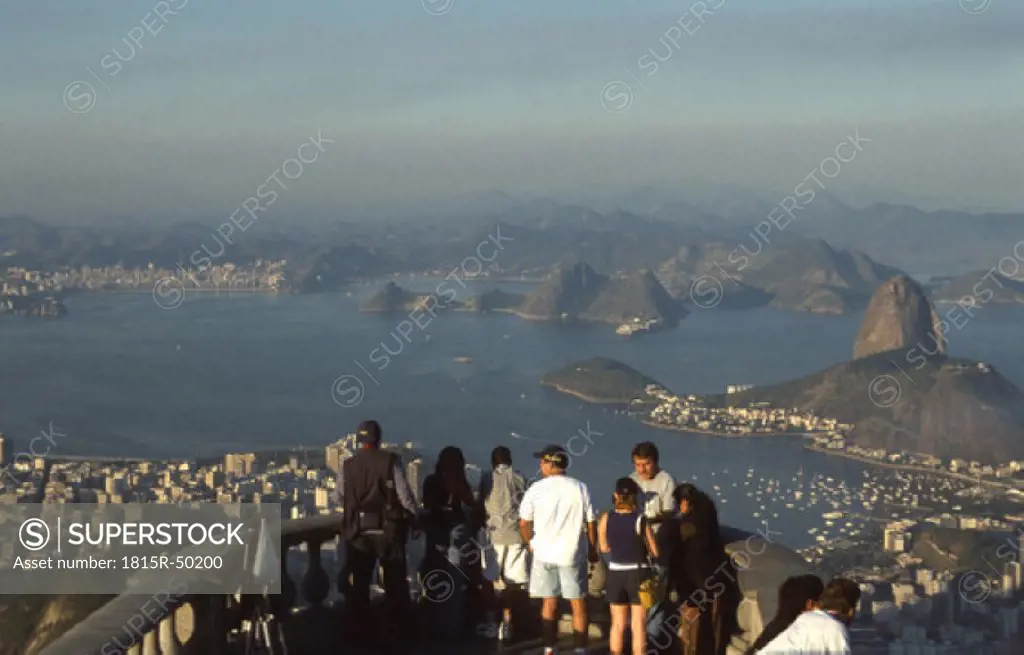 view of Rio de Janeiro from Corvocado