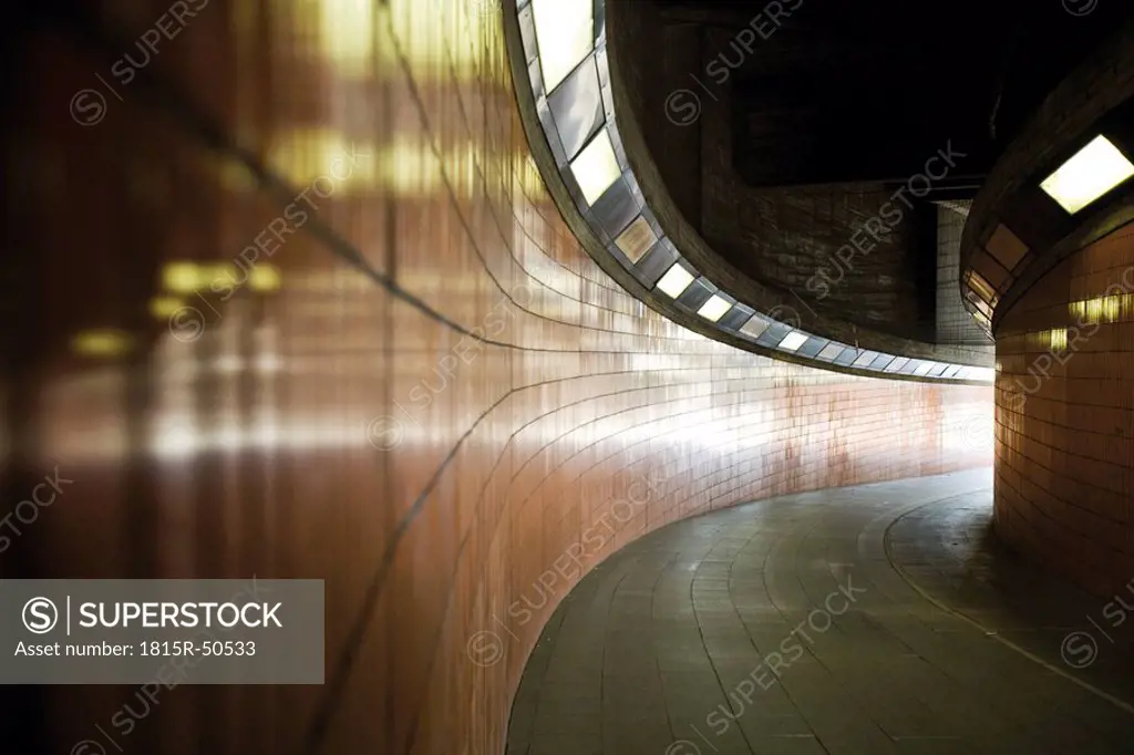 Germany, Berlin, Underground crossing