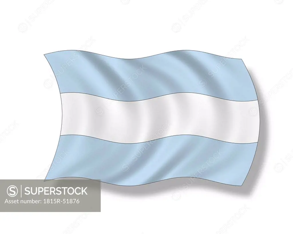 Illustration, Flag of Argentinia