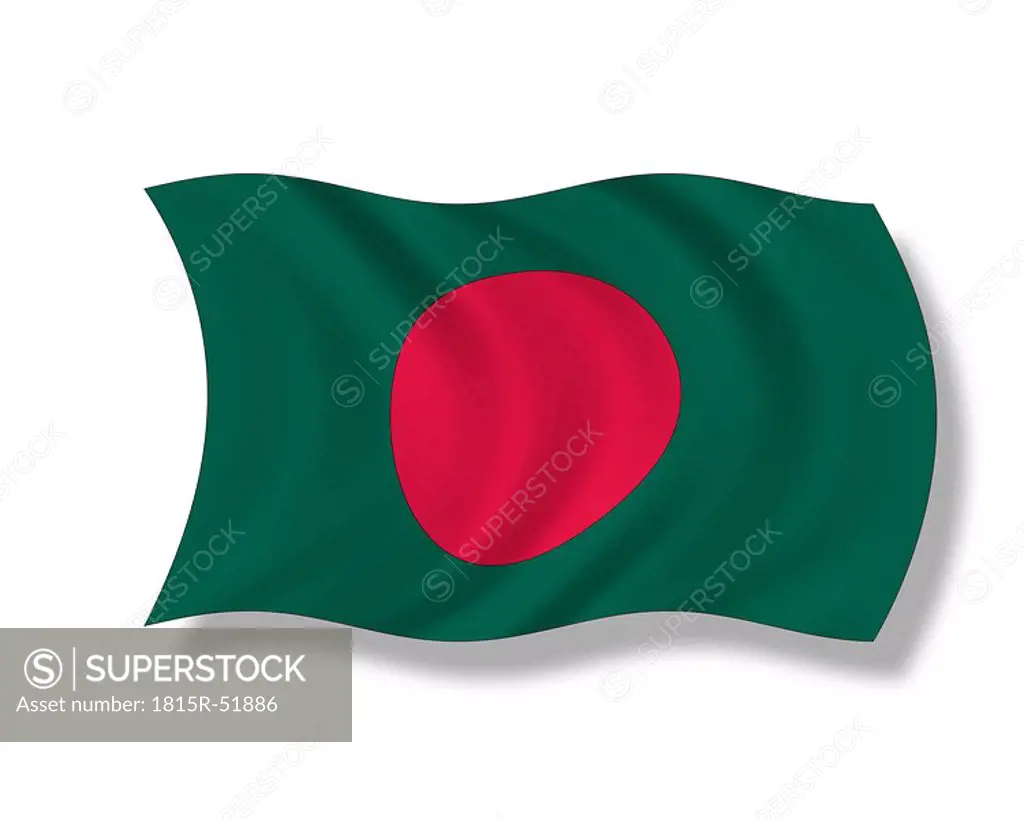 Illustration, Flag of Bangladesh