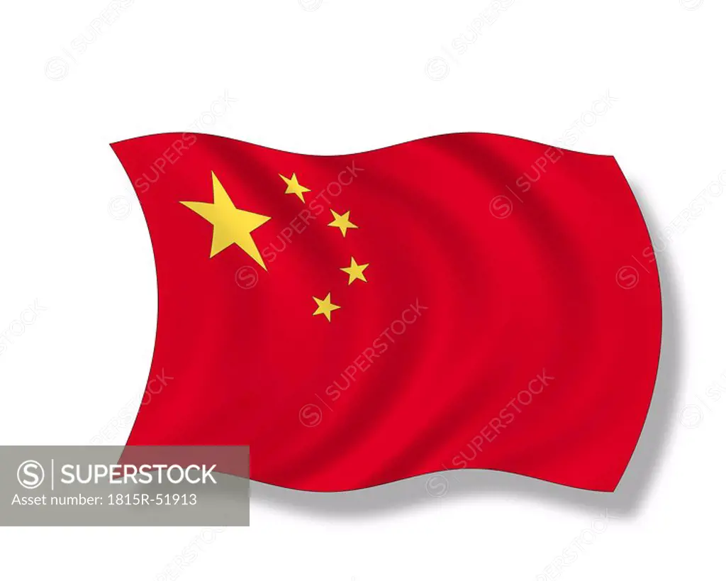 Illustration, Flag of China