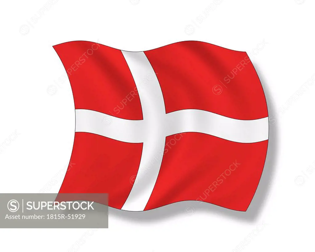 Illustration, Flag of Denmark