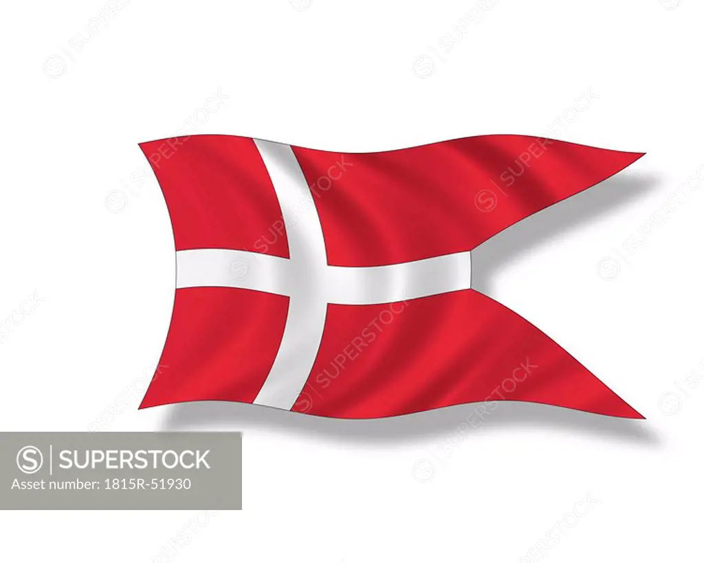 Illustration, Flag of Denmark