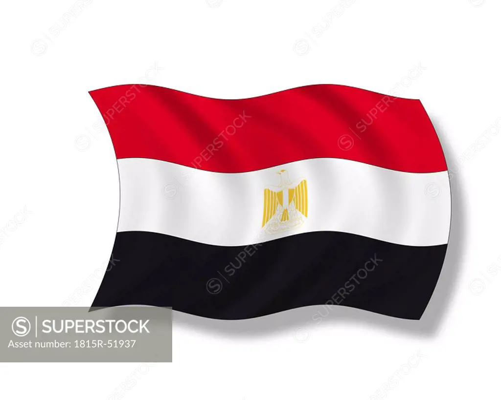 Illustration, Flag of Egypt