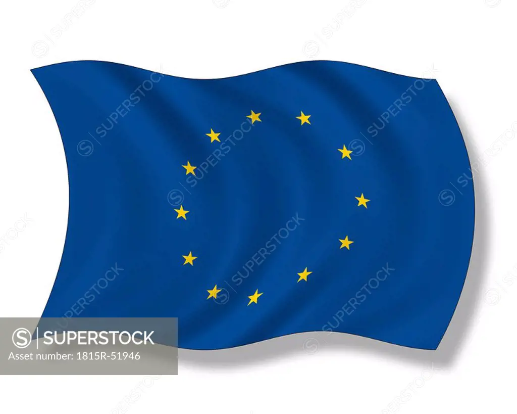 Illustration, European Flag
