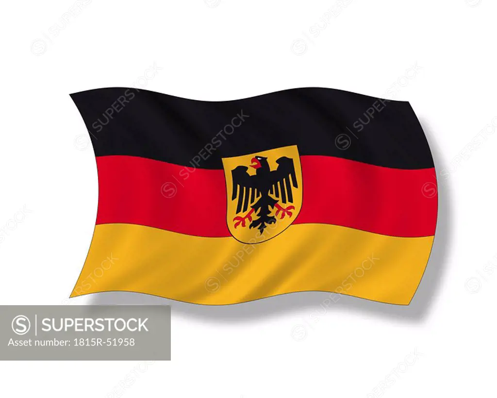 Illustration, German flag