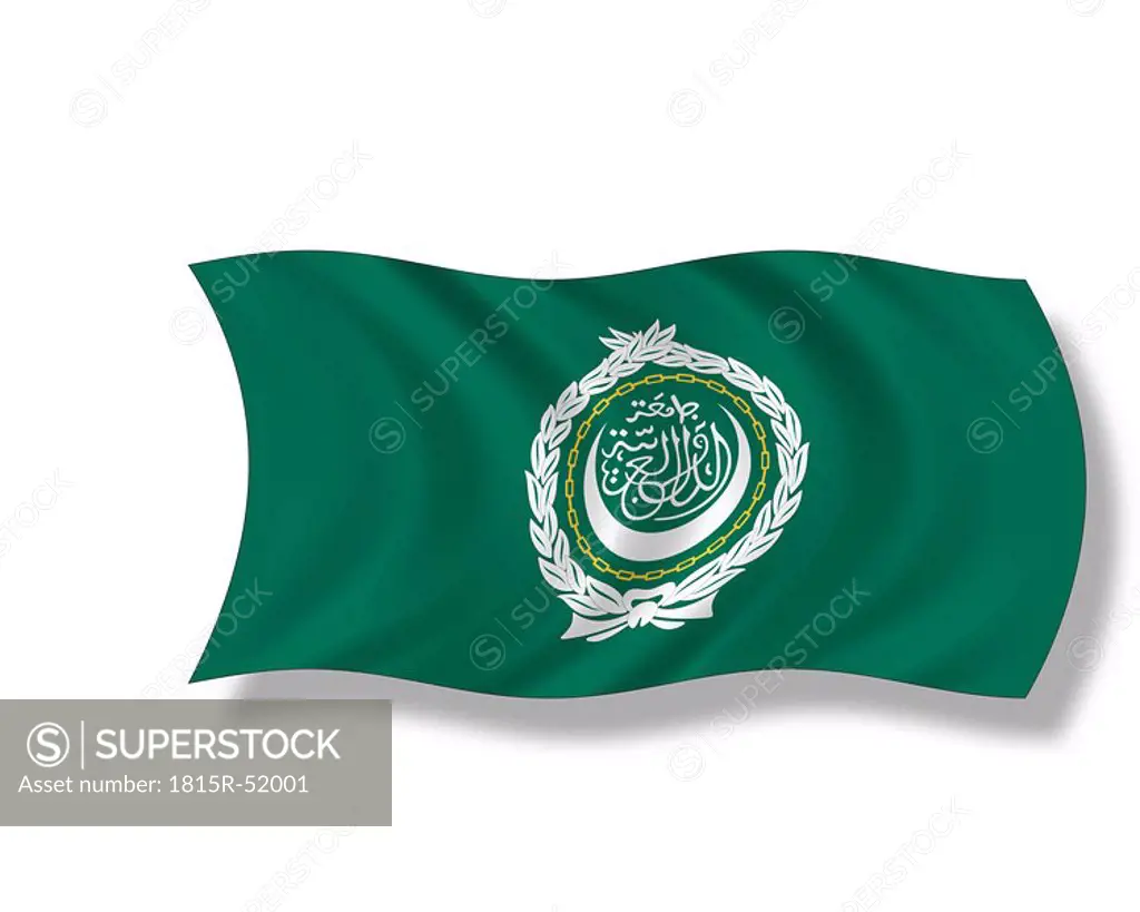 Illustration, Flag of the League of Arab States