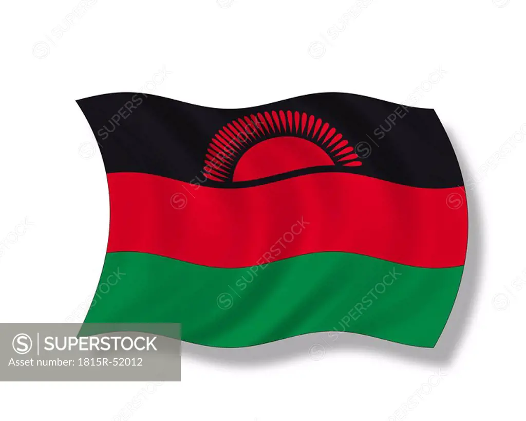 Illustration Flag of Malawi