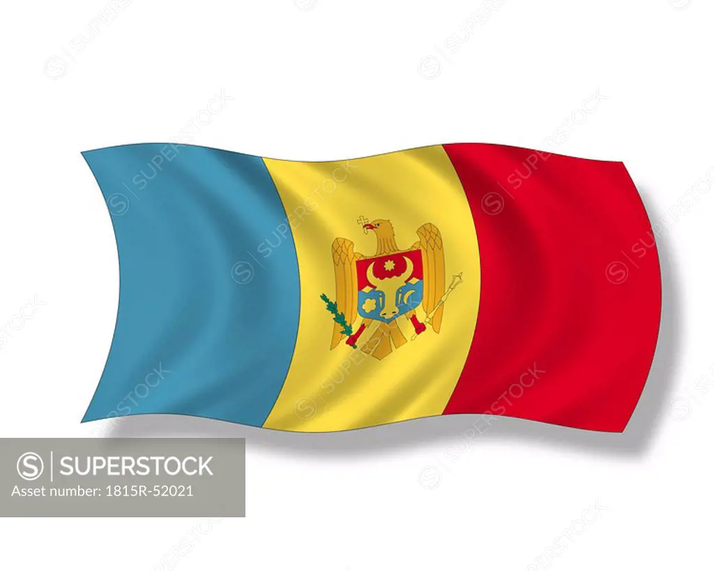 Illustration, Flag of Moldova