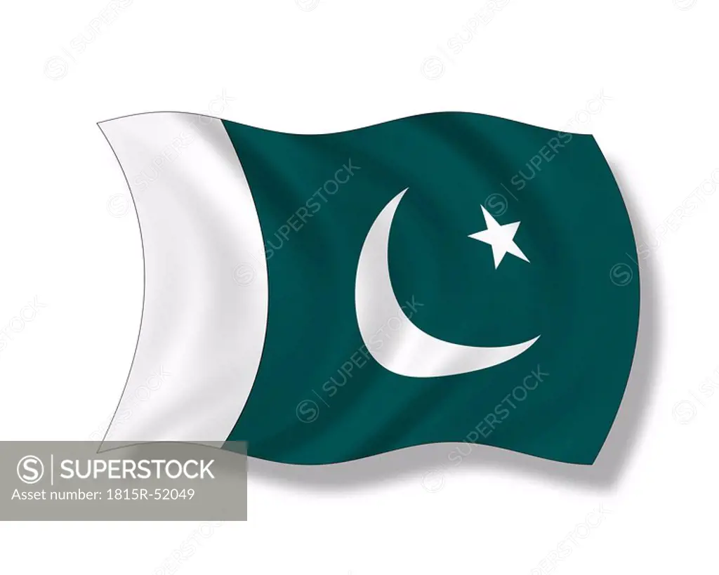 Illustration, Flag of Pakistan