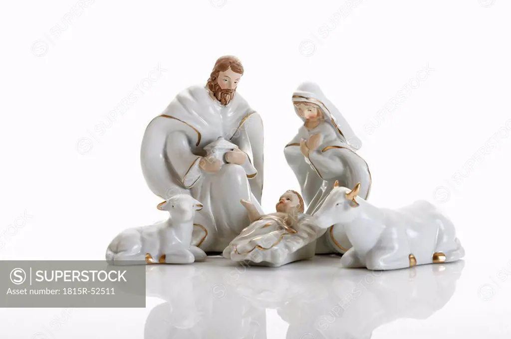 Christmas decoration, nativity scene, crib figurines