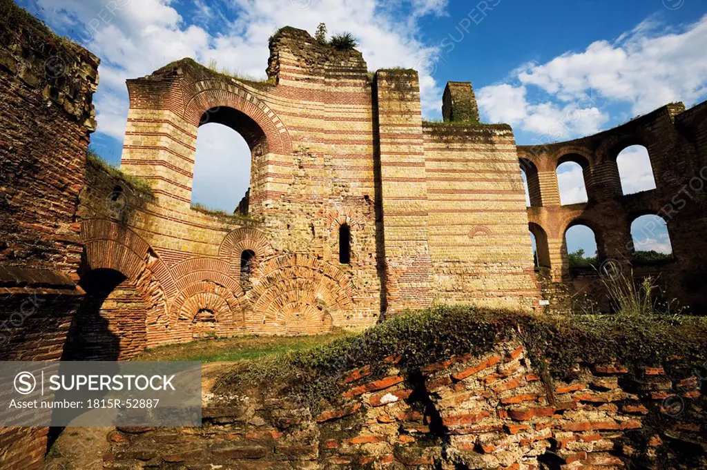 Germany, Rhineland_Palatinate, Treves, Ruins of an imperial thermal bath