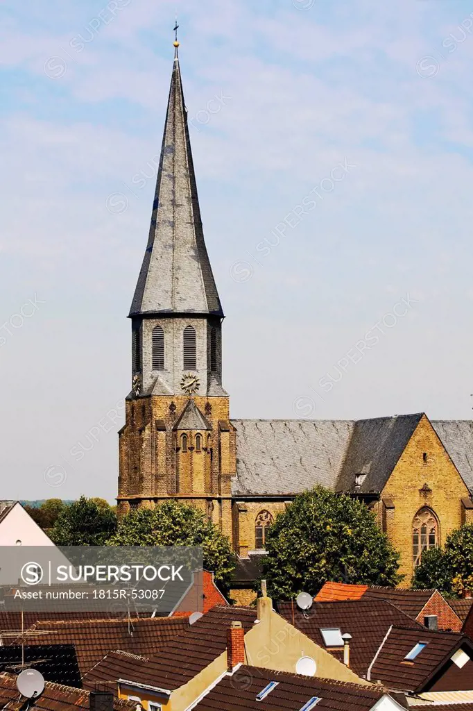 Germany, North Rhine Westphalia, Zons, Parish church St. Martinus
