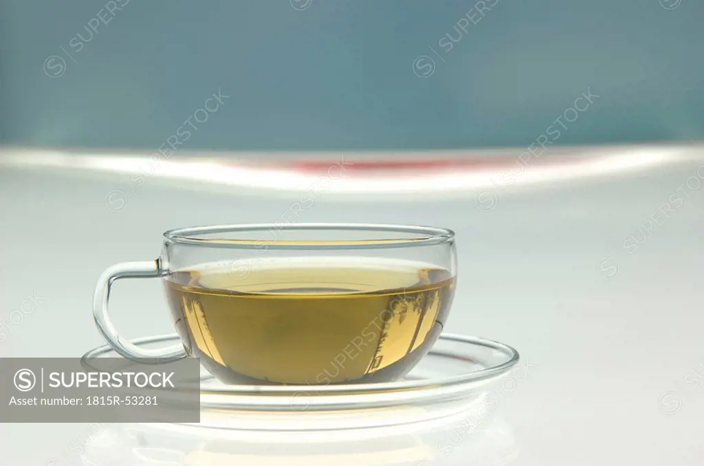Elderflower tea, close_up