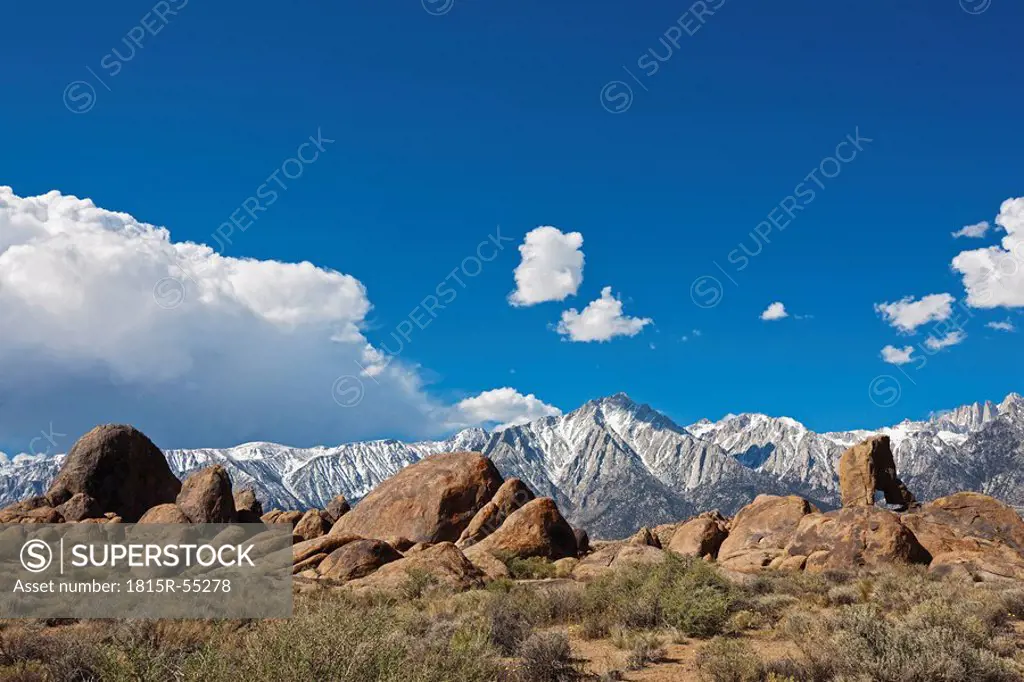 USA, California, Sierra Nevada, Mount Whitney