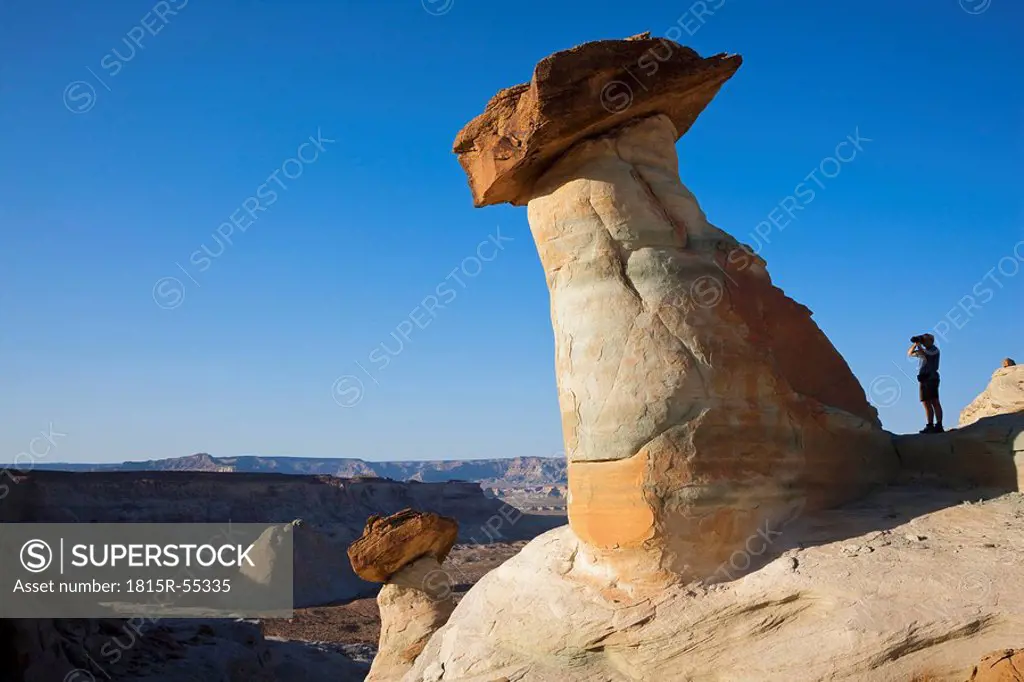 USA, Utah, Glen Canyon National Park, Stud Horse Point, Hoodoos