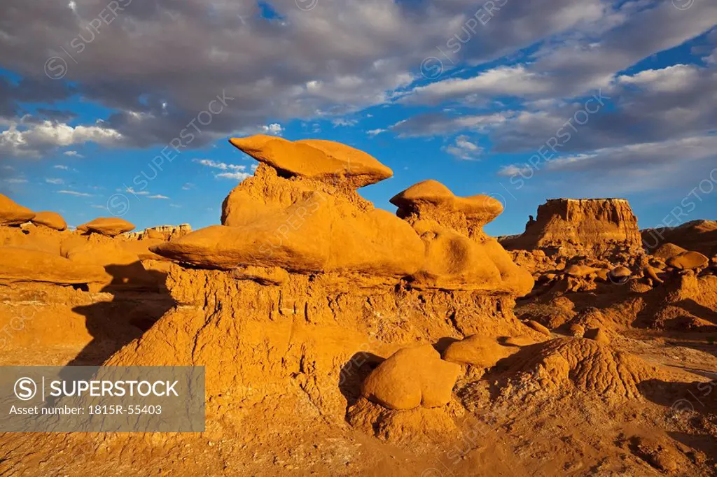 USA, Utah, Goblin Valley, San Rafael Swell, Rock formations