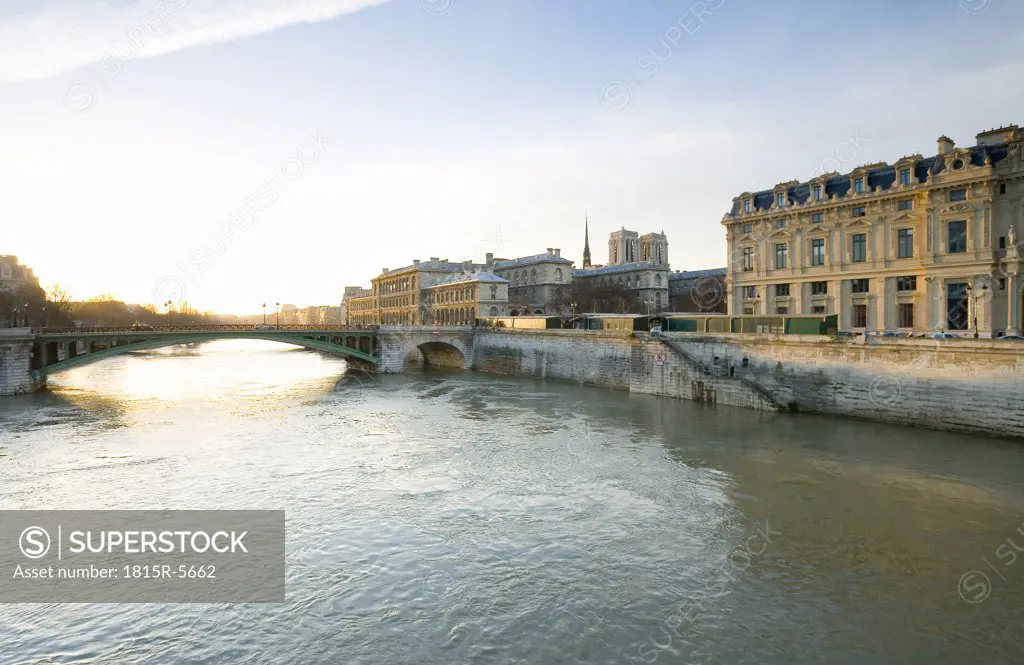 France, Paris, Seine, Pont d'Arcole