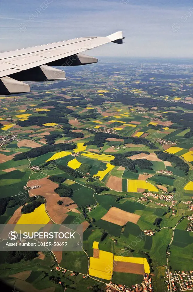 Germany, Bavaria, Landscape, Aerofoil
