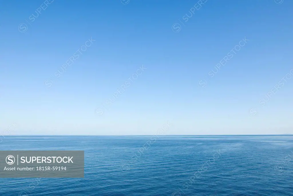Greece, Ithaca, View of ocean