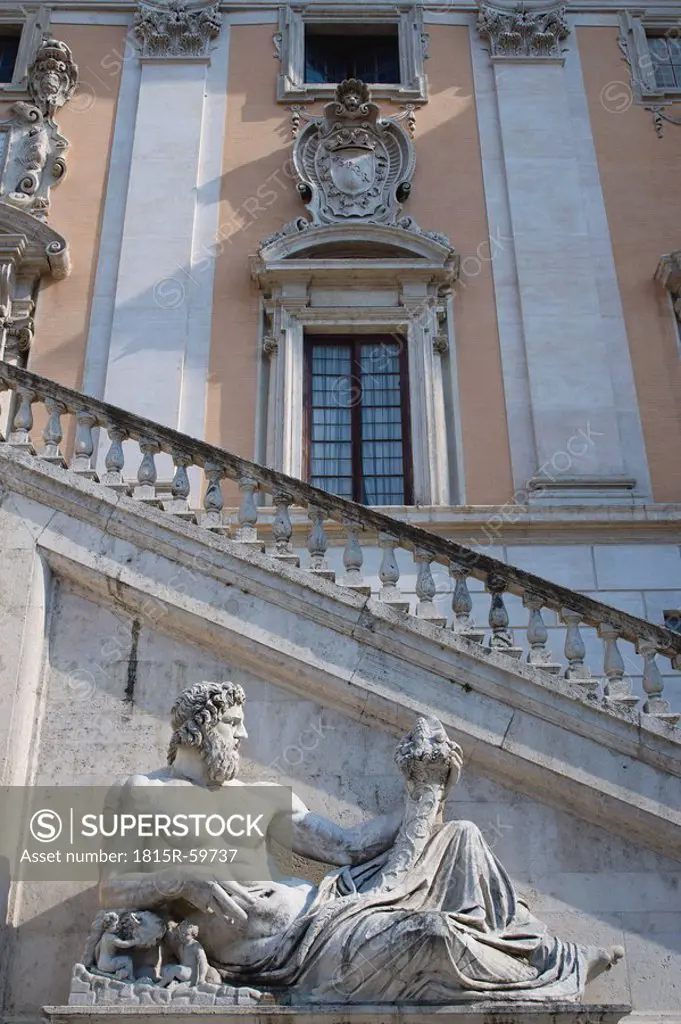 Italy, Rome, Senatorio Palace, Town Hall