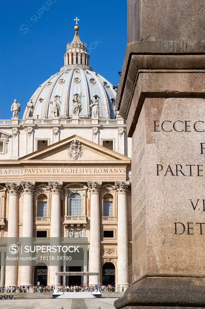 Italy, Rome, Vatican City, Basilica of Saint Peter