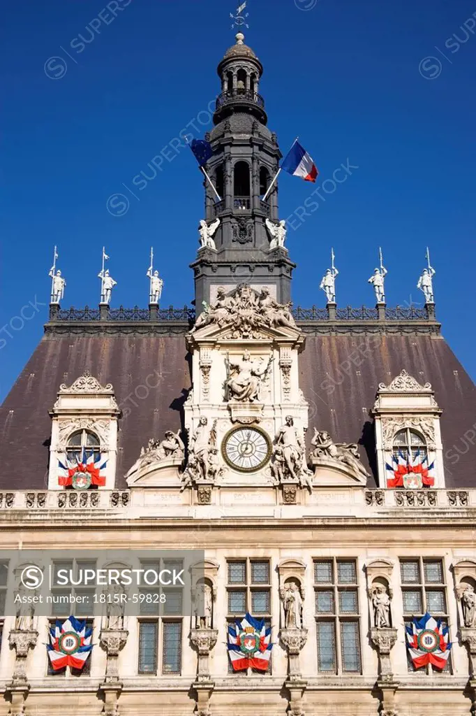 France, Paris, Town Hall